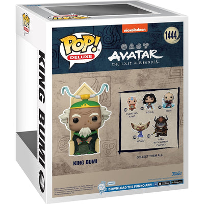 Funko POP DELUXE AVATAR THE LAST AIRBENDER K - widok 2 opakowania tyl back box kolekcjonerska