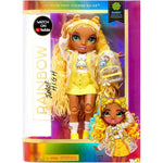 Zabawka RAINBOW HIGH JUNIOR LALKA SUNNY MADISON Z PLECAKIE - kolekcjonerska premium zabawki Aseo dla dzieci
