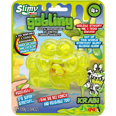 Zabawka SLIMY GOBLINY ŻÓŁTY SLIME SUSHI EPEE KRABI - kolekcjonerska premium zabawki Aseo dla dzieci
