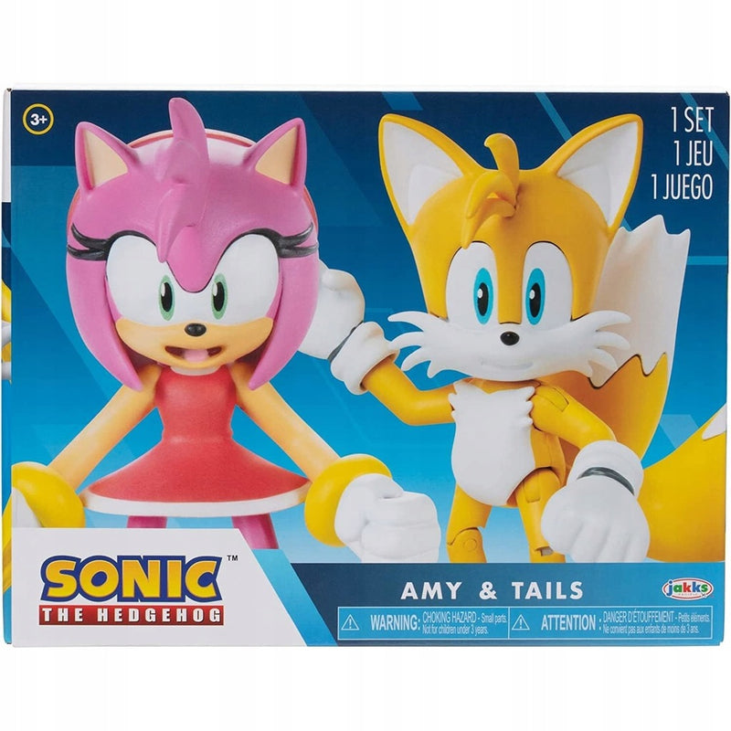 Zabawka SONIC THE HEDGEHOG JAKKS PACIFIC ZESTAW RUCHOMYCH  - kolekcjonerska premium zabawki Aseo dla dzieci