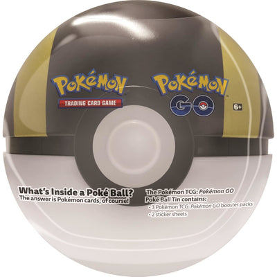 Zabawka POKEMON TCG TRADING CARD GAME POKEMON GO TIN ULTRA - kolekcjonerska Pokemon TCG premium dla dzieci
