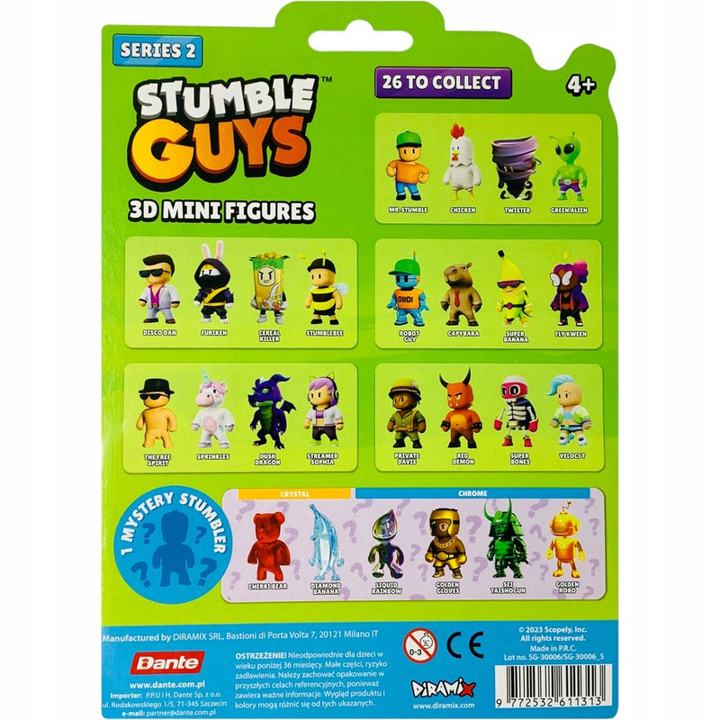 STUMBLE GUYS 5-PAK RED DEMON PRIVATE DAV - widok 3 opakowania szczegoly zabawka kolekcja
