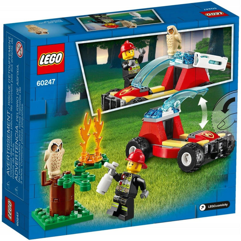 LEGO CITY ORYGINALNY ZESTAW KLOCKÓW POŻA - widok 4 opakowania szczegoly zabawka kolekcja
