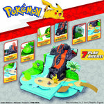 POKEMON WALIZKA WULKAN PLANSZA DO ZABAWY - widok 7 opakowania szczegoly zabawka kolekcja