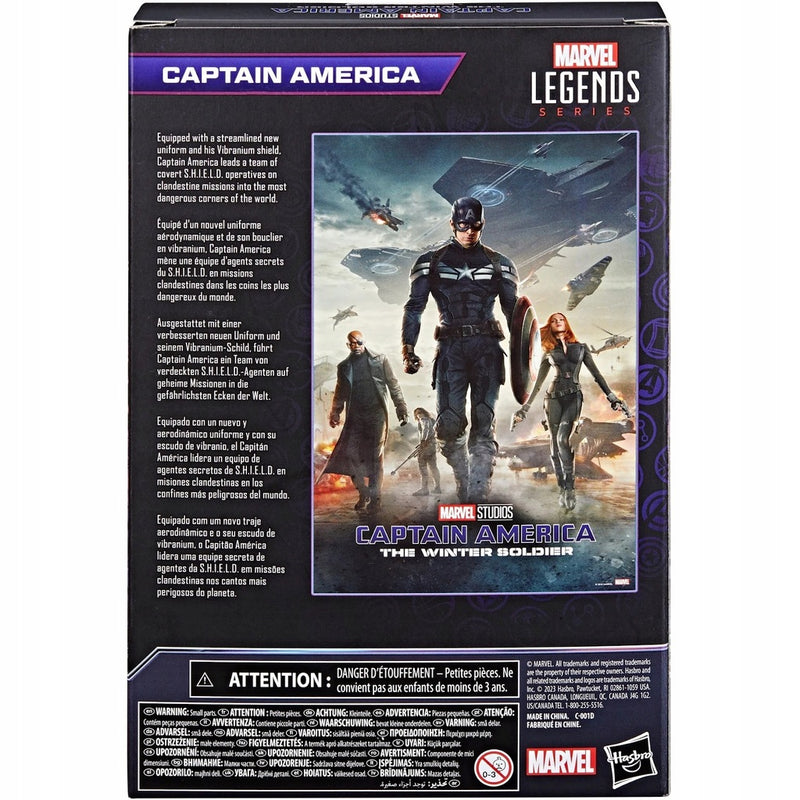 MARVEL LEGENDS INFINITY SAGA CAPTAIN AME - widok 8 opakowania szczegoly zabawka kolekcja