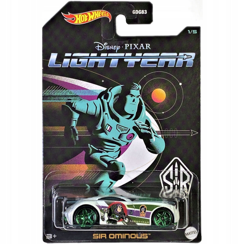 Zabawka HOT WHEELS DISNEY PIXAR LIGHTYEAR BUZZ ASTRAL SIR  - kolekcjonerska premium zabawki Aseo dla dzieci