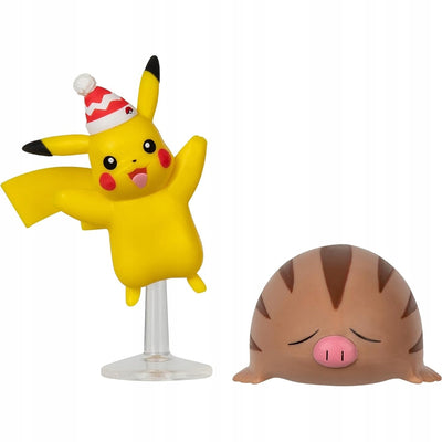 POKEMON BATTLE FIGURE PACK 2-PAK ORYGINA - widok 2 opakowania szczegoly zabawka kolekcja