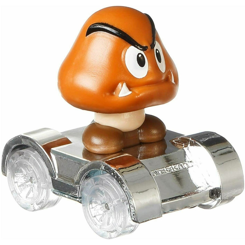 HOT WHEELS SUPER MARIO KART SERIA 1 SAMO - widok 7 opakowania szczegoly zabawka kolekcja