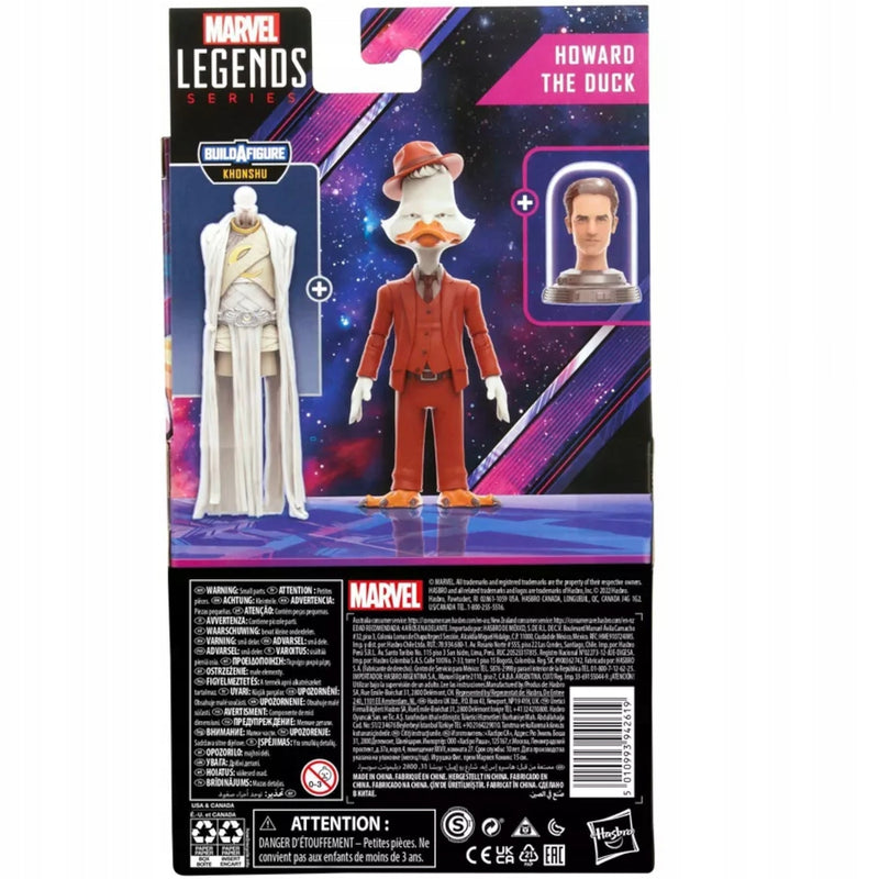 MARVEL LEGENDS WHAT IF  HOWARD THE DUCK - widok 6 opakowania szczegoly zabawka kolekcja