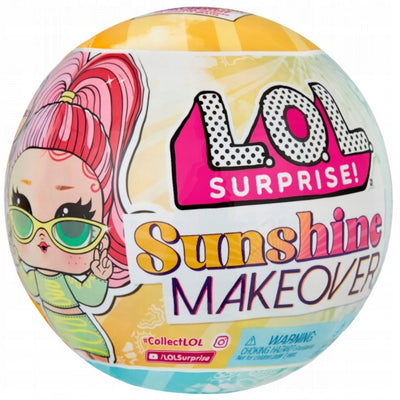 LOL SURPRISE! SUNSHINE MAKEOVER MGA LALK - widok 2 opakowania szczegoly zabawka kolekcja