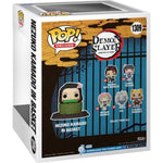 Funko POP Demon Slayer Nezuko Deluxe 1309 - widok z tyłu - Nezuko w koszu specjalna edycja