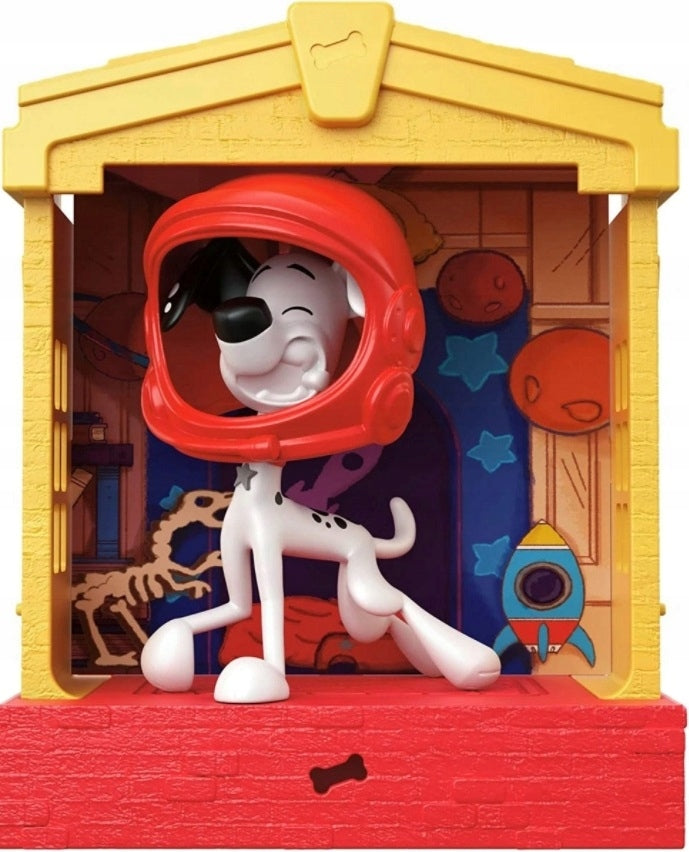 101 DALMATYŃCZYKÓW  DYLAN + DOMEK MATTEL - widok 3 opakowania szczegoly zabawka kolekcja