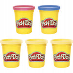 PLAY-DOH CIASTOLINA ORYGINALNA HASBRO RA - widok 3 opakowania szczegoly zabawka kolekcja