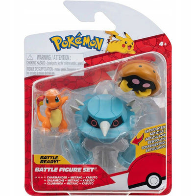 Zabawka POKEMON ORYGINALNE FIGURKI ZESTAW 3-PAK METANG + C - kolekcjonerska premium zabawki Aseo dla dzieci