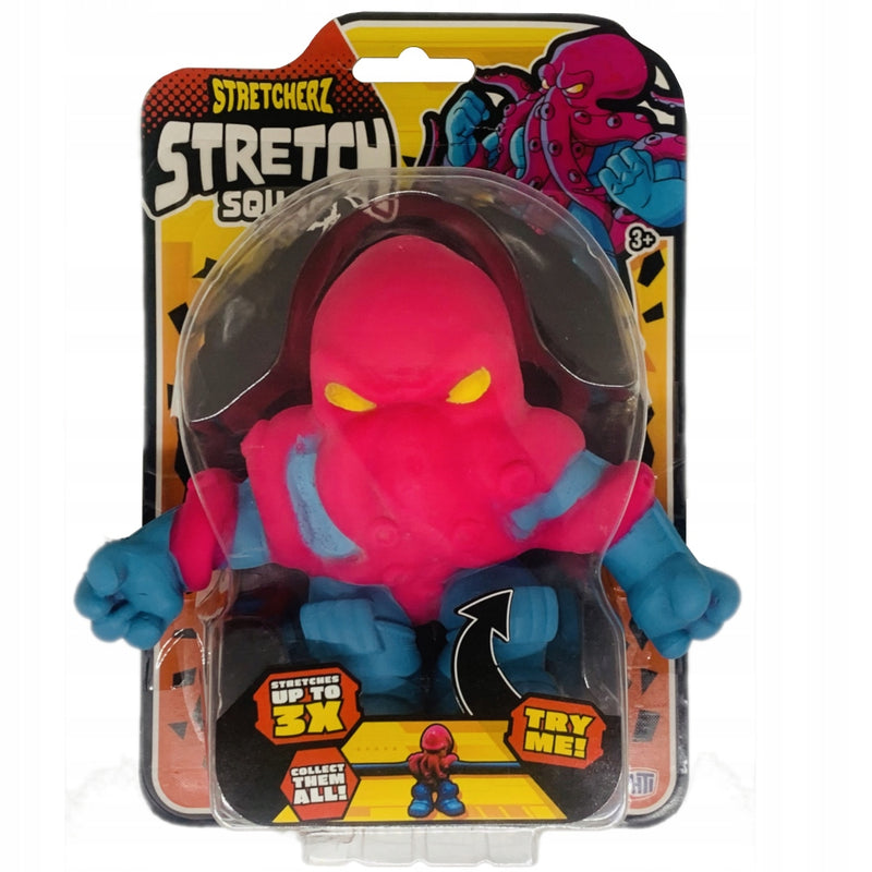 Zabawka MONSTER FLEX STRETCH SQUAD HTI RÓŻOWA OŚMIORNICA - kolekcjonerska premium zabawki Aseo dla dzieci