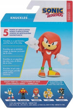 SONIC RUCHOMA  KNUCKLES JAKKS PACIFIC 7c - widok 6 opakowania szczegoly zabawka kolekcja