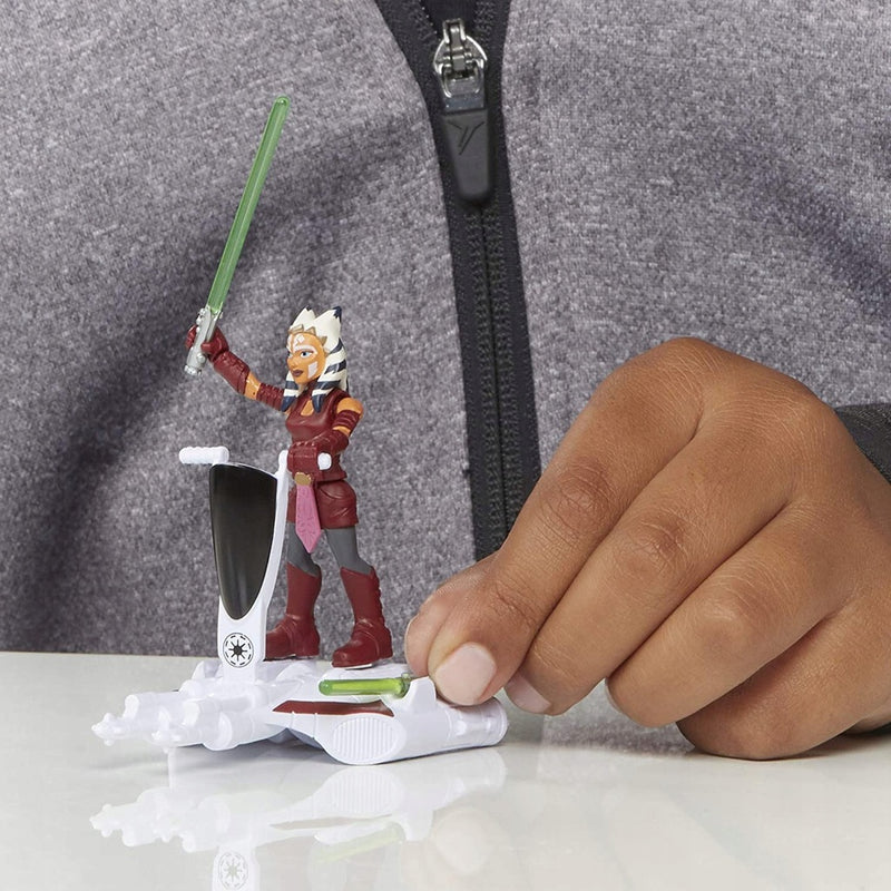 STAR WARS MISSION FLEET  AHSOKA TANO HAS - widok 4 opakowania szczegoly zabawka kolekcja