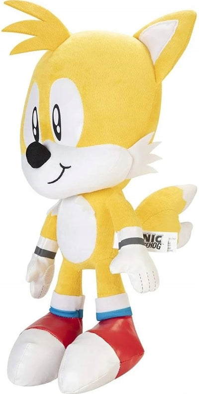 SONIC THE HEDGEHOG SEGA PLUSZ MASKOTKA T - widok 2 opakowania szczegoly zabawka kolekcja