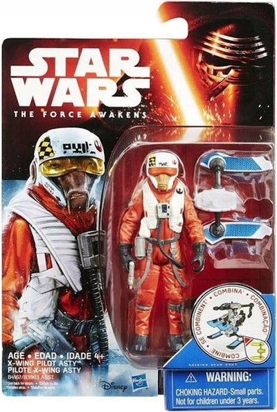 STAR WARS GWIEZDNE WOJNY  X-WING PILOT A - widok 2 opakowania szczegoly zabawka kolekcja