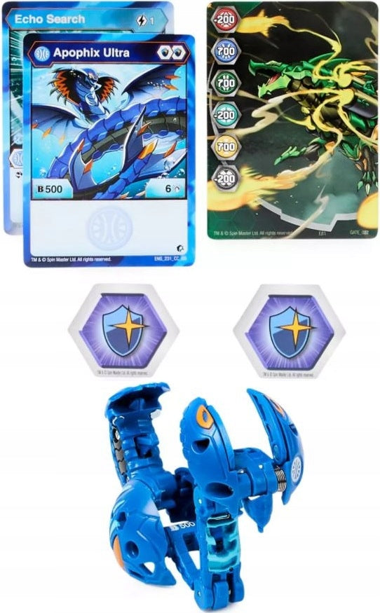 BAKUGAN GEOGAN RISING  ULTRA AQUOS APOPH - widok 2 opakowania szczegoly zabawka kolekcja