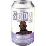 Funko POP FUNKO SODA MARVEL NICK FURY COLLECT - widok 3 opakowania tyl back box kolekcjonerska