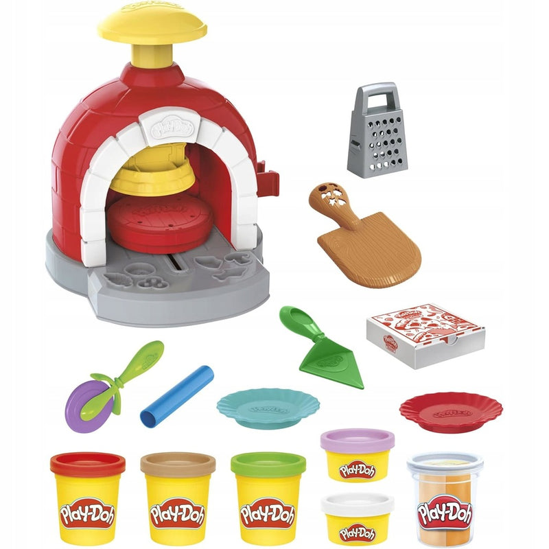 PLAY-DOH CIASTOLINA ZESTAW KUCHNIA PIZZA - widok 7 opakowania Hasbro szczegoly kolekcja