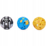 BAKUGAN EVOLUTIONS ZESTAW STARTOWY 3-PAK - widok 3 opakowania szczegoly zabawka kolekcja