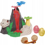 PLAY-DOH DINO CREW SLIME HYDRO GLITZ DUŻ - widok 8 opakowania szczegoly zabawka kolekcja