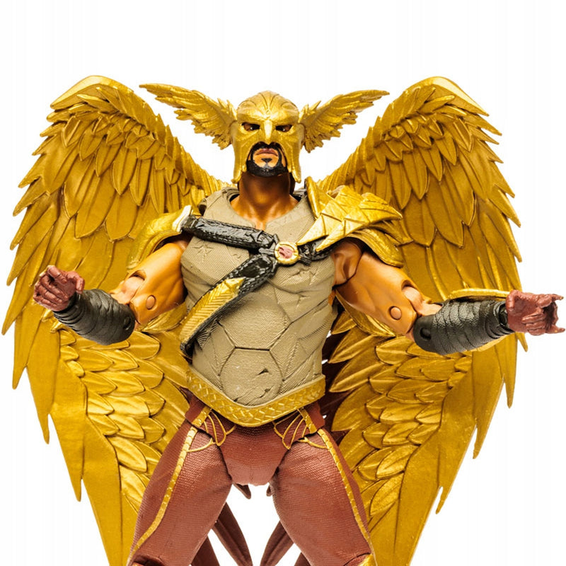 DC MULTIVERSE BLACK ADAM RUCHOMA  HAWKMA - widok 9 opakowania szczegoly zabawka kolekcja