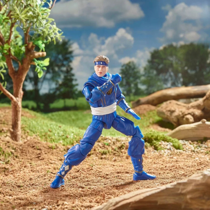 POWER RANGERS MIGHTY NINJA BLUE NIEBIESK - widok 5 opakowania szczegoly zabawka kolekcja