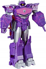 TRANSFORMERS BUMBLEBEE DECEPTICON SHOCKW - widok 3 opakowania szczegoly zabawka kolekcja