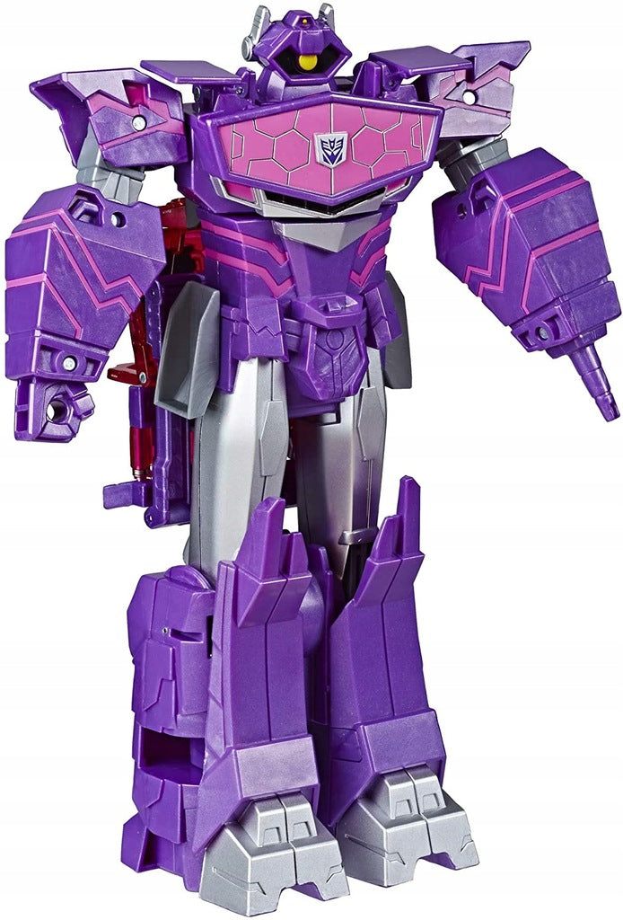 TRANSFORMERS BUMBLEBEE DECEPTICON SHOCKW - widok 3 opakowania szczegoly zabawka kolekcja