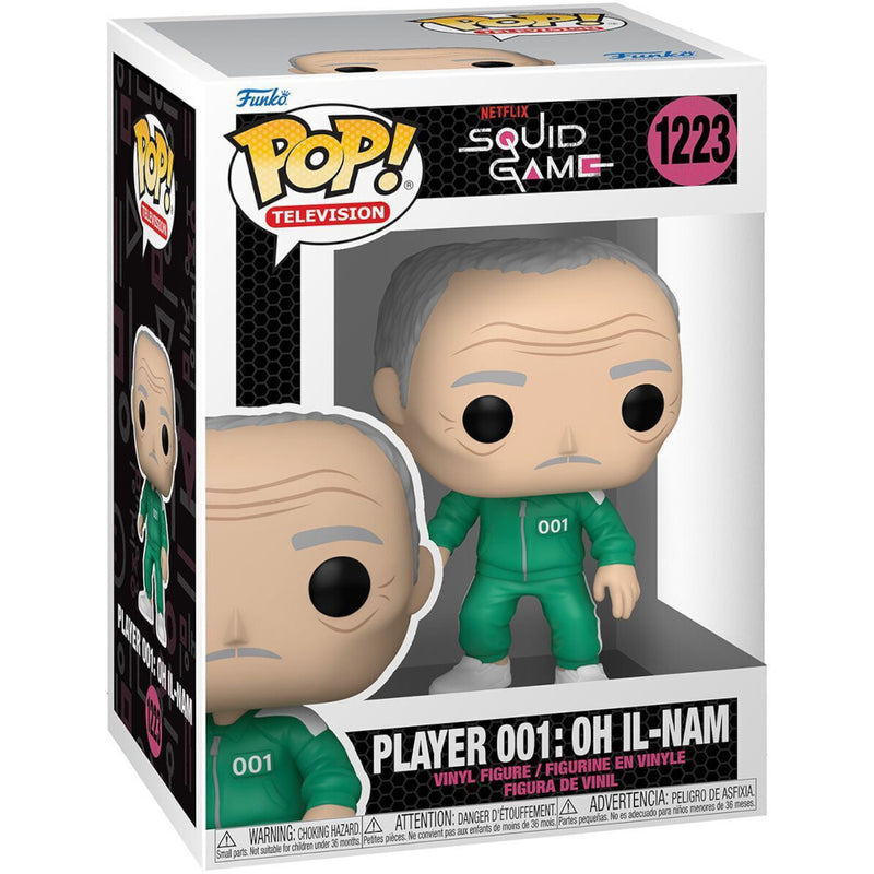Figurka Funko POP TELEVISION NETFLIX SQUID GAME  PLAYER 001: OH IL-N - kolekcjonerska premium SEO optimized dl