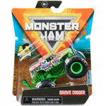 Zabawka MONSTER JAM TRUCK AUTO TERENOWE GRAVE DIGGER 1:64 - kolekcjonerska premium zabawki Aseo dla dzieci