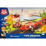 Zabawka KLOCKI ELEFUN FIRE BRIGADE STRAŻ POŻARNA J5767A - kolekcjonerska premium zabawki Aseo dla dzieci
