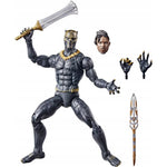 MARVEL LEGENDS BLACK PANTHER CZARNA PANT - widok 6 opakowania Hasbro szczegoly kolekcja