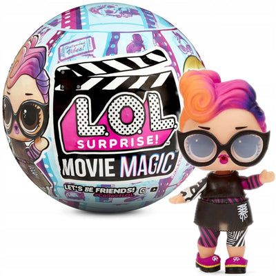 Zabawka LOL SURPRISE! MOVIE MAGIC MGA LALKA LALECZKA + AKC - kolekcjonerska premium zabawki Aseo dla dzieci
