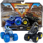 Zabawka MONSTER JAM TRUCK AUTA TERENOWE 2-PAK SERIA 20 MEG - kolekcjonerska premium zabawki Aseo dla dzieci