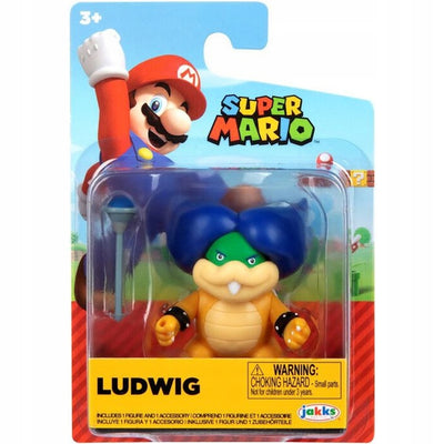 Zabawka SUPER MARIO JAKKS PACIFIC ORYGINALNA RUCHOMA  LUDW - kolekcjonerska premium zabawki Aseo dla dzieci