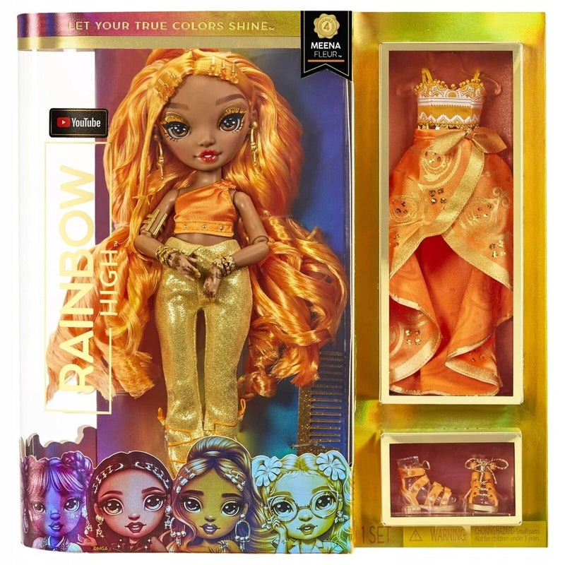 Zabawka RAINBOW HIGH CORE FASHION MEENA FLEUR - kolekcjonerska premium zabawki Aseo dla dzieci