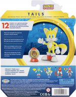SONIC THE HEDGEHOG SEGA  SHINY TAILS 10c - widok 4 opakowania szczegoly zabawka kolekcja