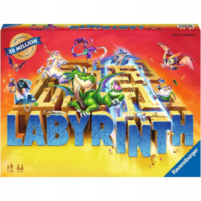 Zabawka LABYRINTH LABIRYNT GRA PLANSZOWA RODZINNA TOWARZYS - kolekcjonerska premium zabawki Aseo dla dzieci
