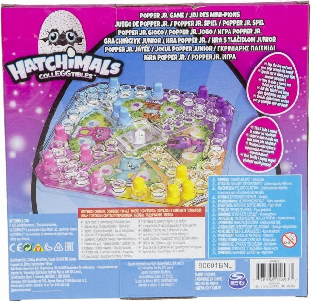 HATCHIMALS GRA KARCIANA + PUZZLE + CHIŃC - widok 5 opakowania szczegoly zabawka kolekcja