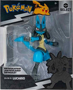 Zabawka POKEMON DELUXE RUCHOMA  LUCARIO JAZWARES - kolekcjonerska premium zabawki Aseo dla dzieci