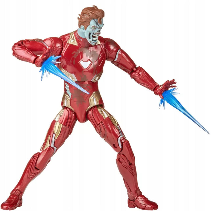 MARVEL LEGENDS WHAT IF  ZOMBIE IRON MAN - widok 4 opakowania szczegoly zabawka kolekcja