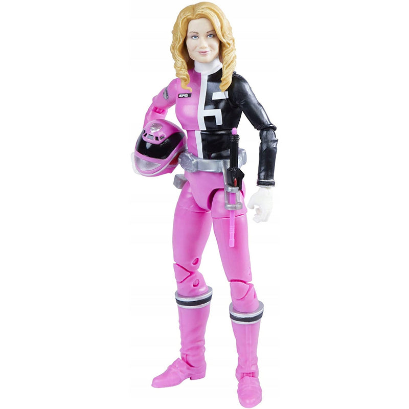 POWER RANGERS LIGHTNING SPD RÓŻOWY PINK  - widok 7 opakowania szczegoly zabawka kolekcja