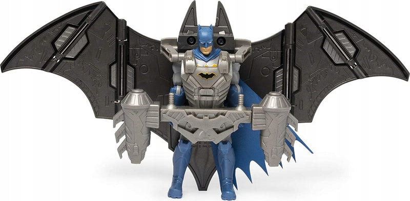 DC COMICS RUCHOMA  BATMAN + MEGA GEAR 10 - widok 4 opakowania szczegoly zabawka kolekcja