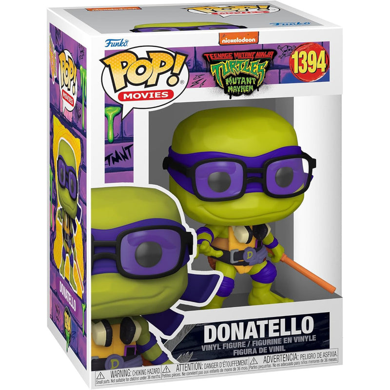 Figurka Funko POP Donatello - Żółwie Ninja Mutant Mayhem - kolekcjonerska TMNT 2023 dla dzieci