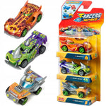Zabawka T-RACERS 2.0 MIX 'N RACE 3-PAK MAGMAX 13 + SLIMY B - kolekcjonerska premium zabawki Aseo dla dzieci