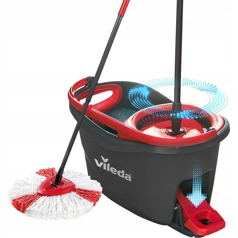 VILEDA TURBO ZESTAW MOP OBROTOWY 2w1 MIC - widok 6 opakowania szczegoly zabawka kolekcja